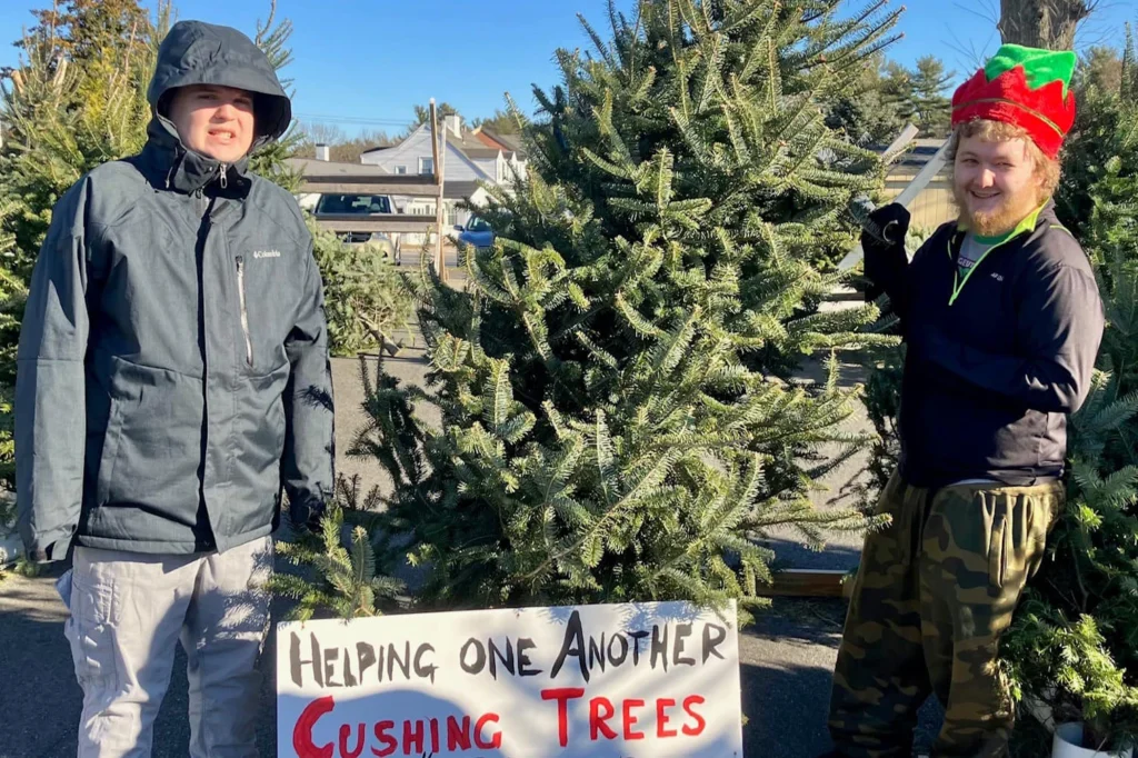 Christmas Tree and Wreath Sale at Cushing Centers