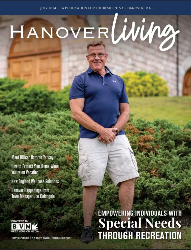 Cover of Hanover Living magazine featuring Tom McElman