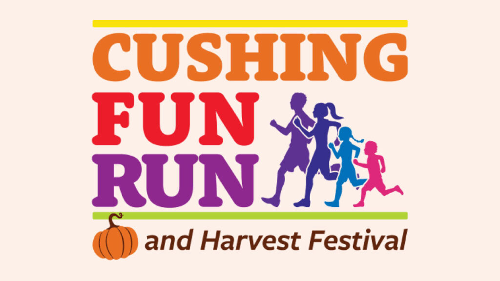 Cushing Fun Run and Harvest Festival Logo