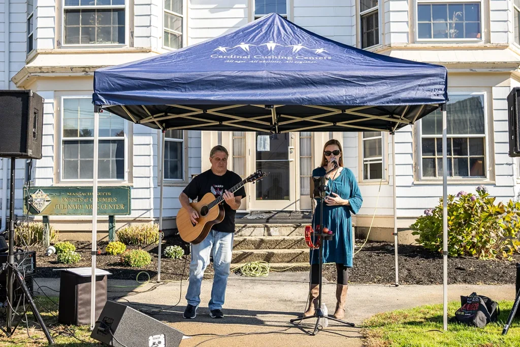 Live music at the Cushing Harvest Festival