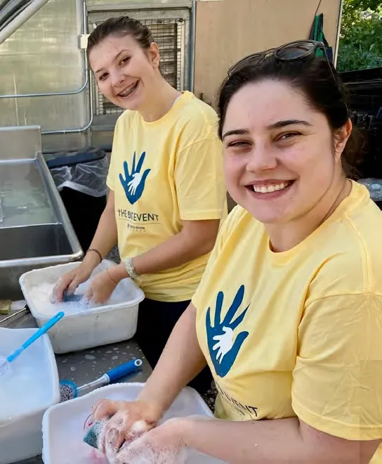 Volunteers from North River Church