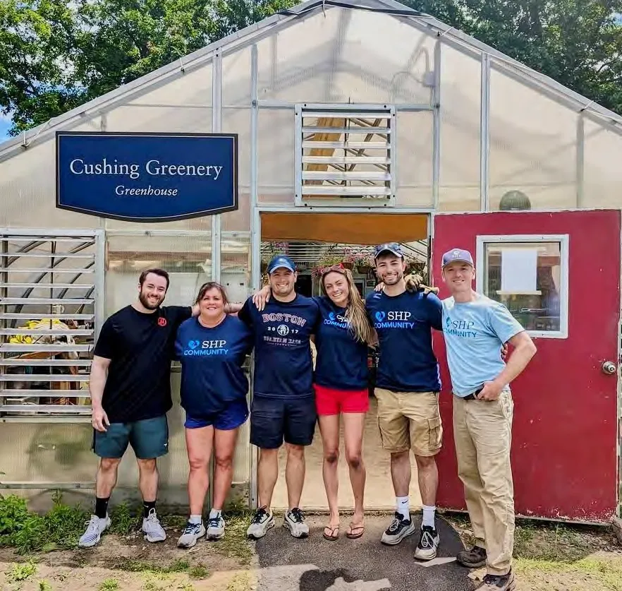 Volunteers from SHP Financial