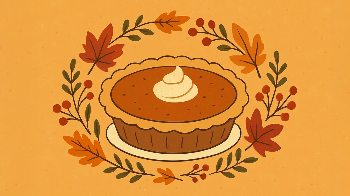 Thanksgiving Pies for sale at Cushing Cafe