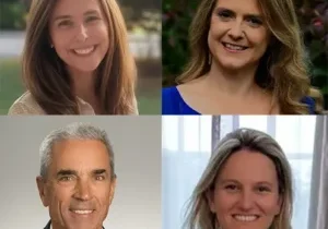 New board members Dina Gray, Kayla Florence, Christine Urann, and Jeff Smith