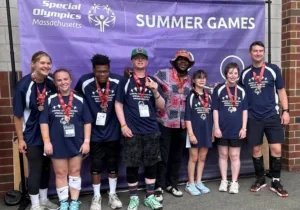 Special Olympics group photo